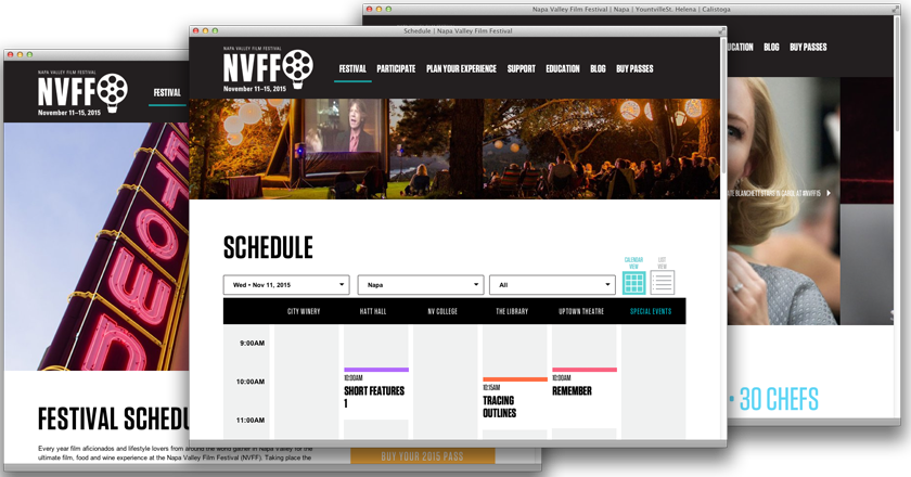 Napa Valley Film Festival Screenshots